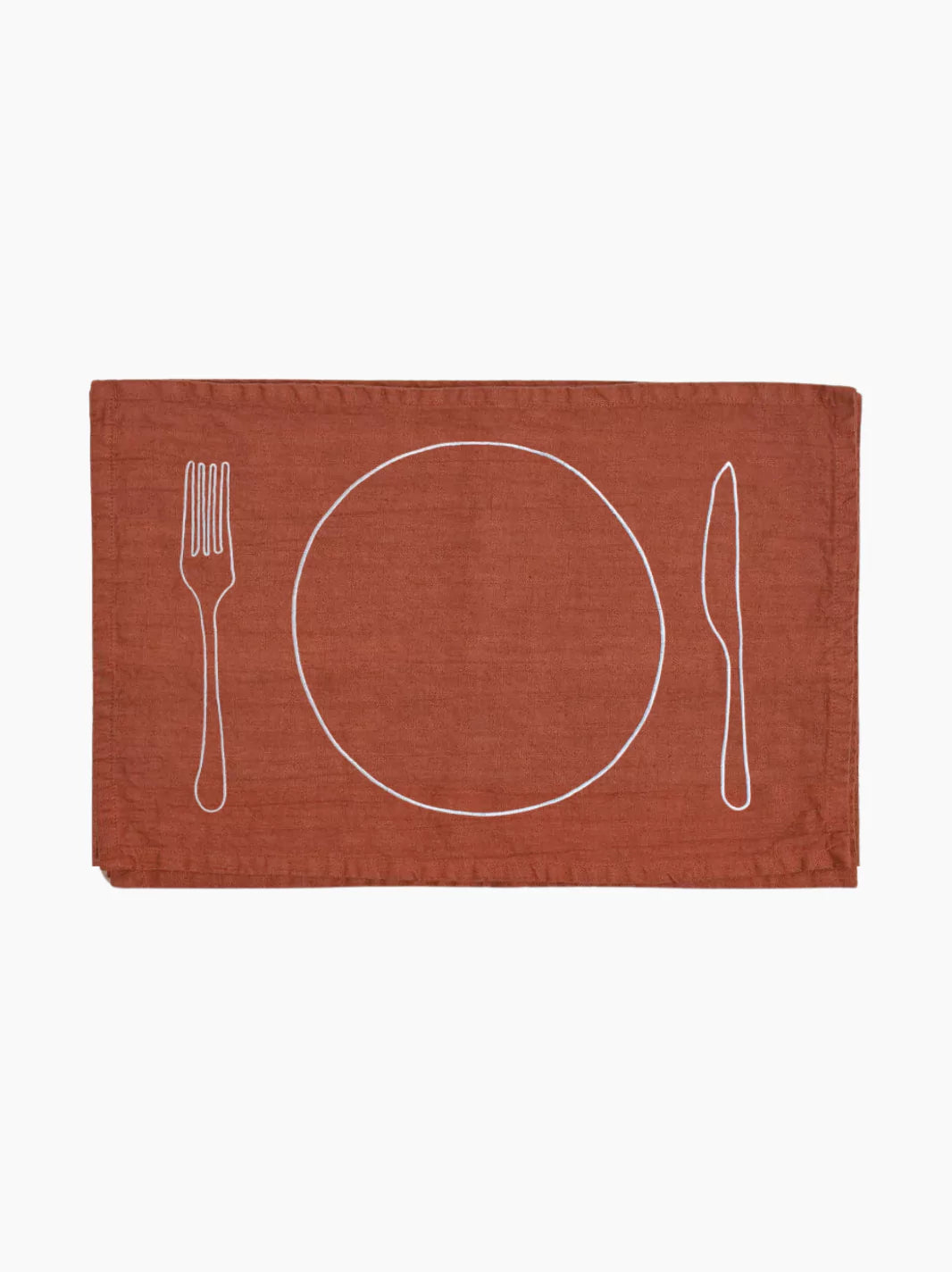 Embroidered Setting Placemats Set of 4