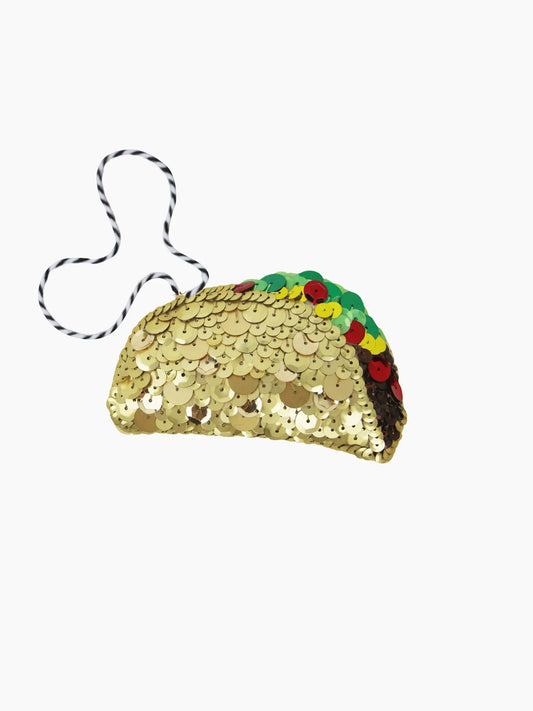 Taco Sequin Ornament