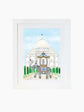 Personalised Taj Mahal Kids Art Print