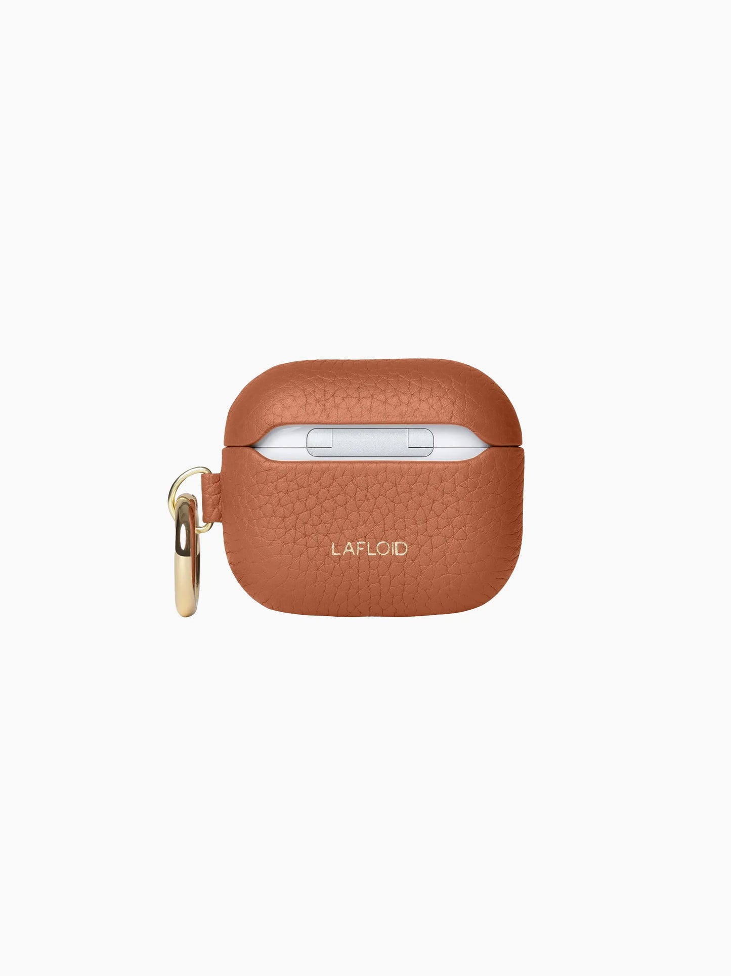 Brown Leather Airpods Case