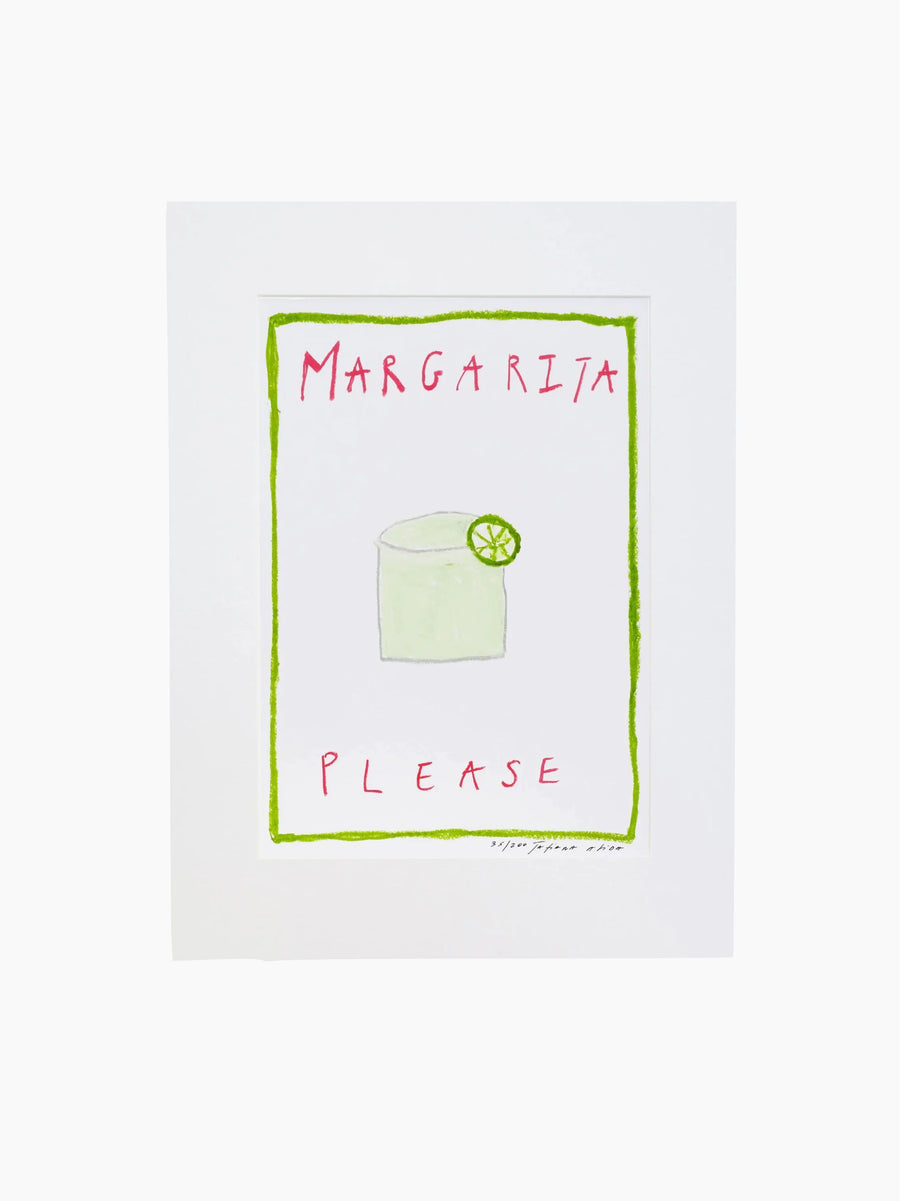 Margarita Please Art Print