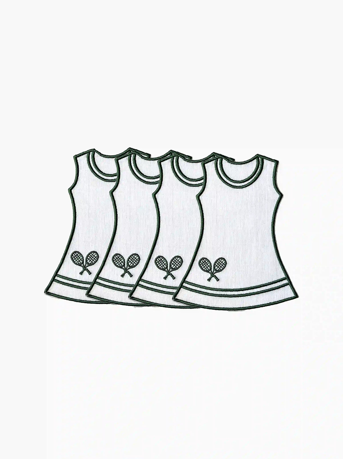 Tennis Dress Cocktail Napkins
