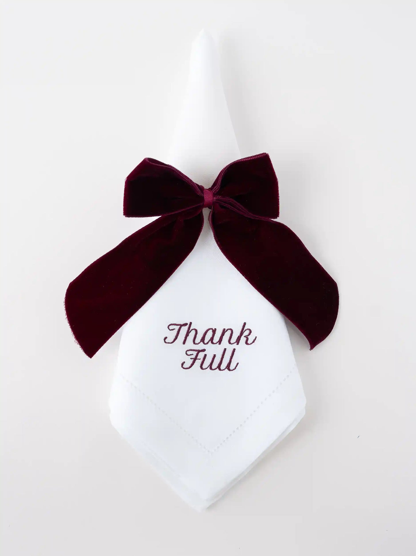 Thank Full Dinner Napkins Set of 12