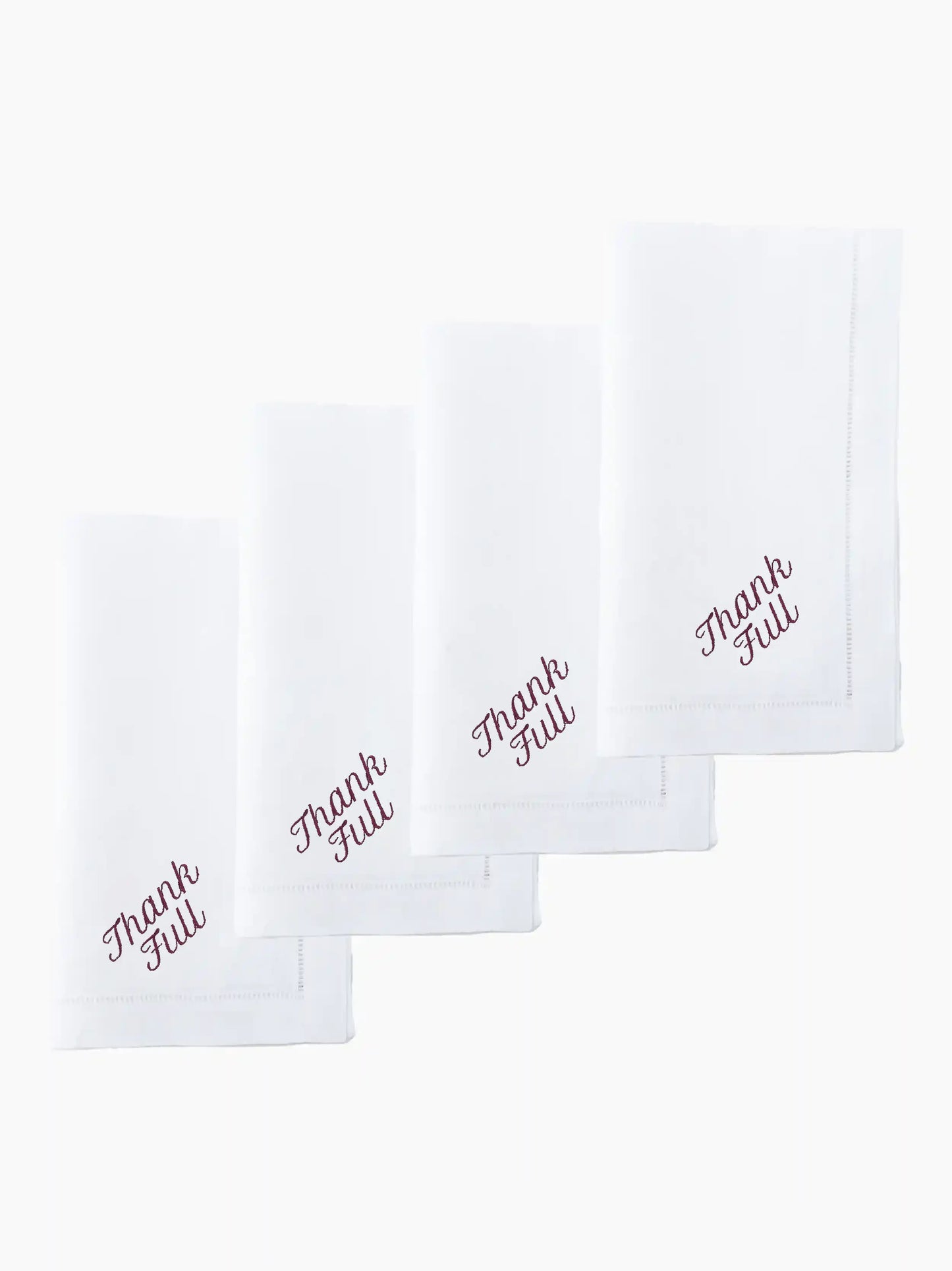 Thank Full Dinner Napkins Set of 12
