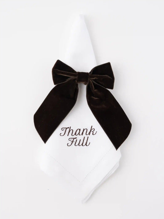 Thank Full Dinner Napkins Set of 12
