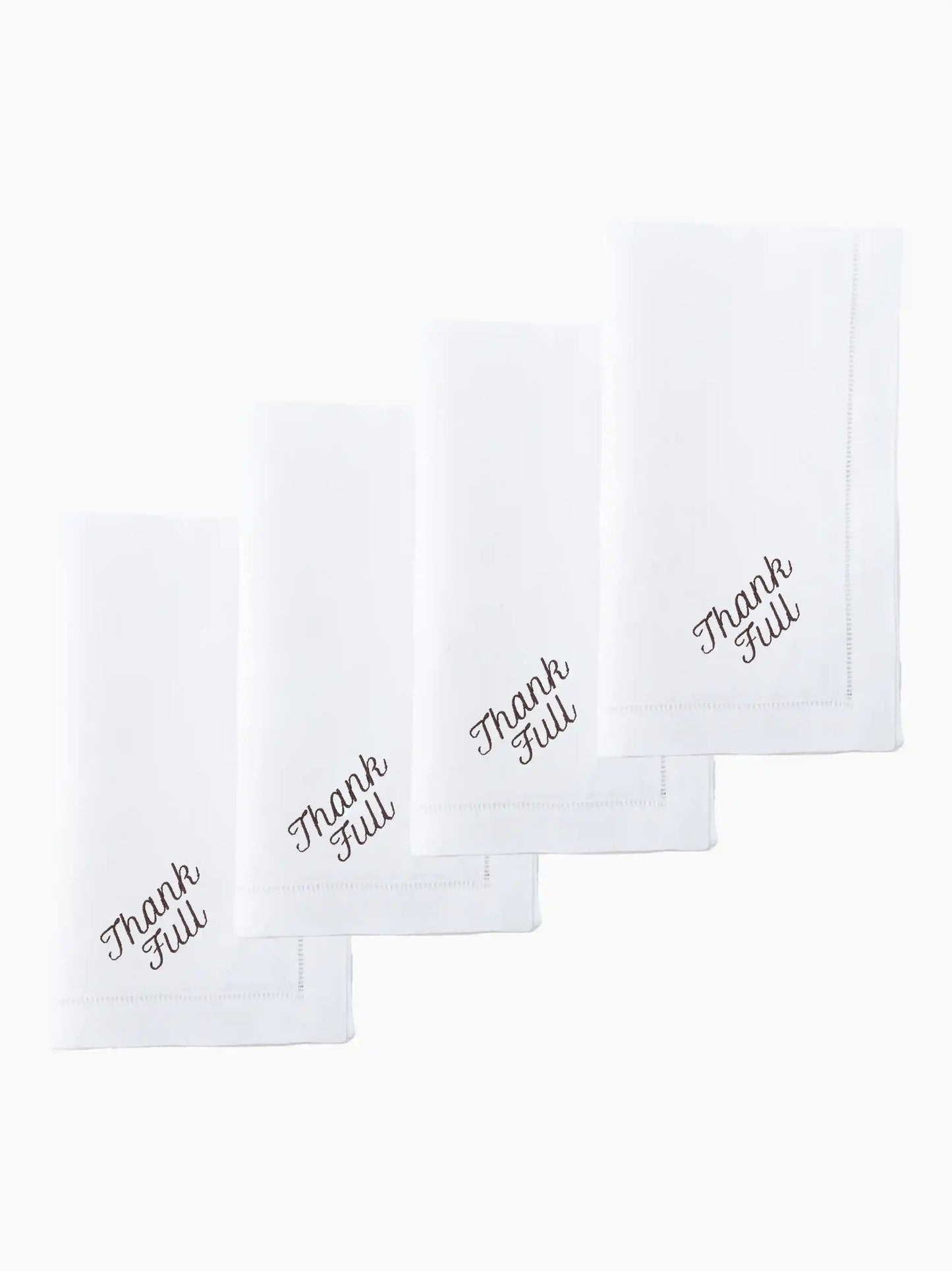 Thank Full Dinner Napkins Set of 12