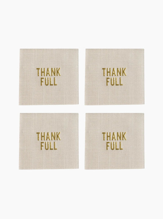 Thank Full Disposable Napkin Set