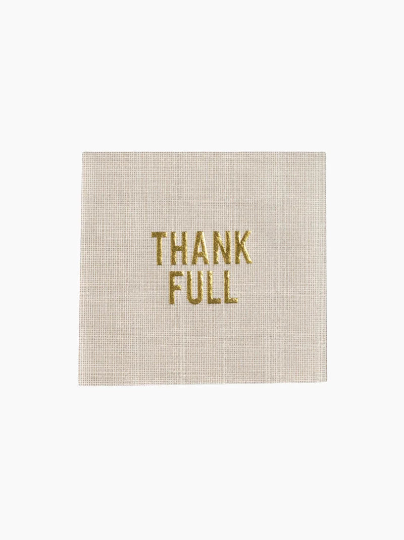 Thank Full Disposable Napkin Set