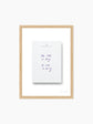 Notepad at The Connaught Framed Art Print