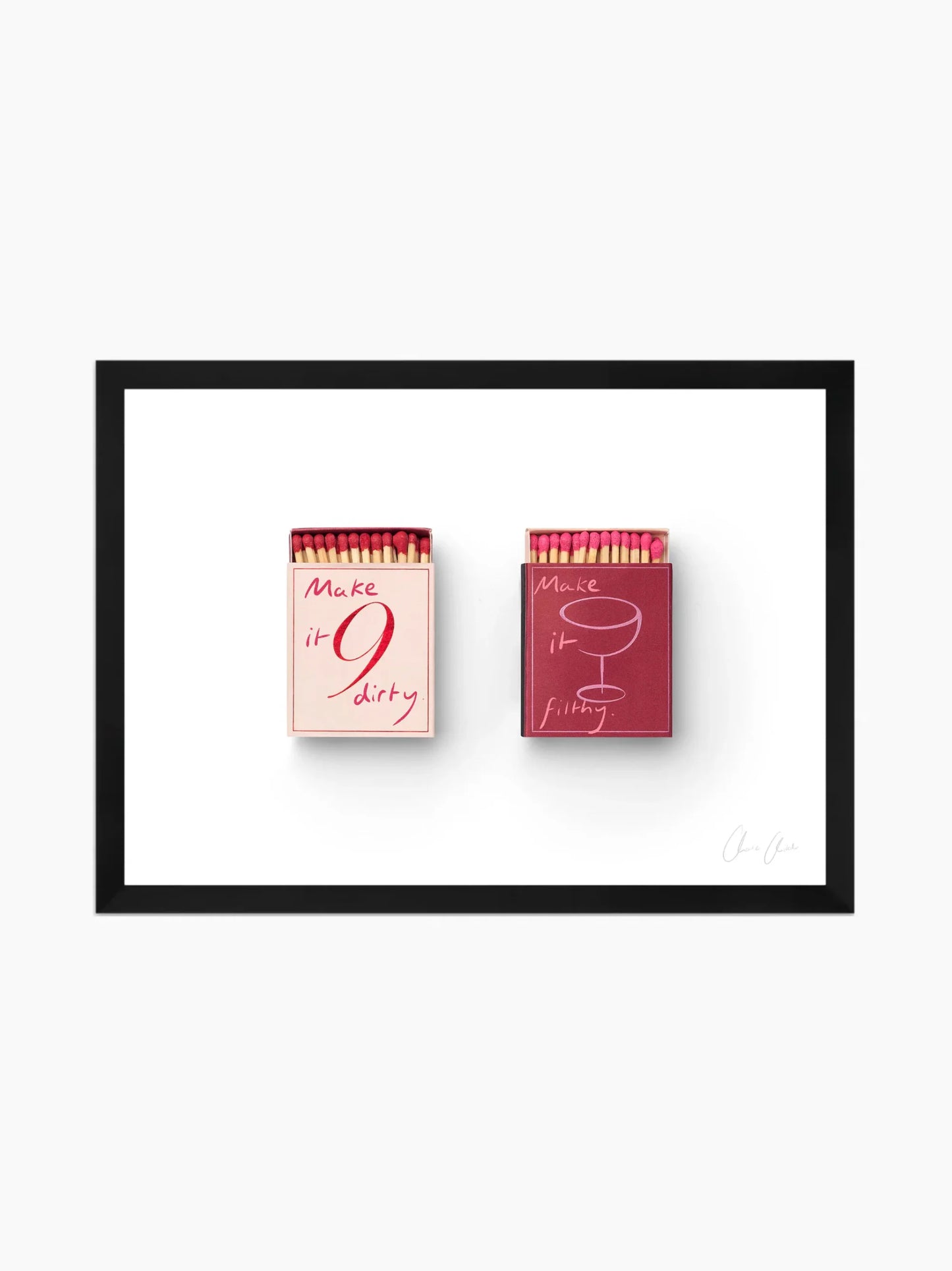 Matchbox at The Nines Framed Art Print