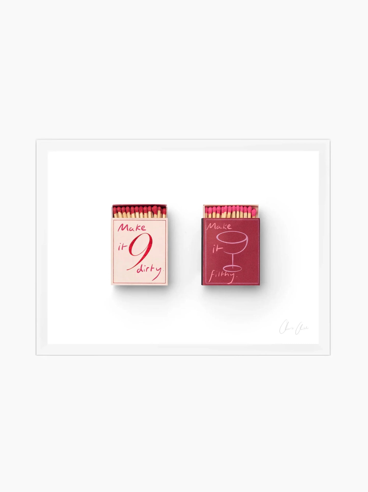 Matchbox at The Nines Framed Art Print