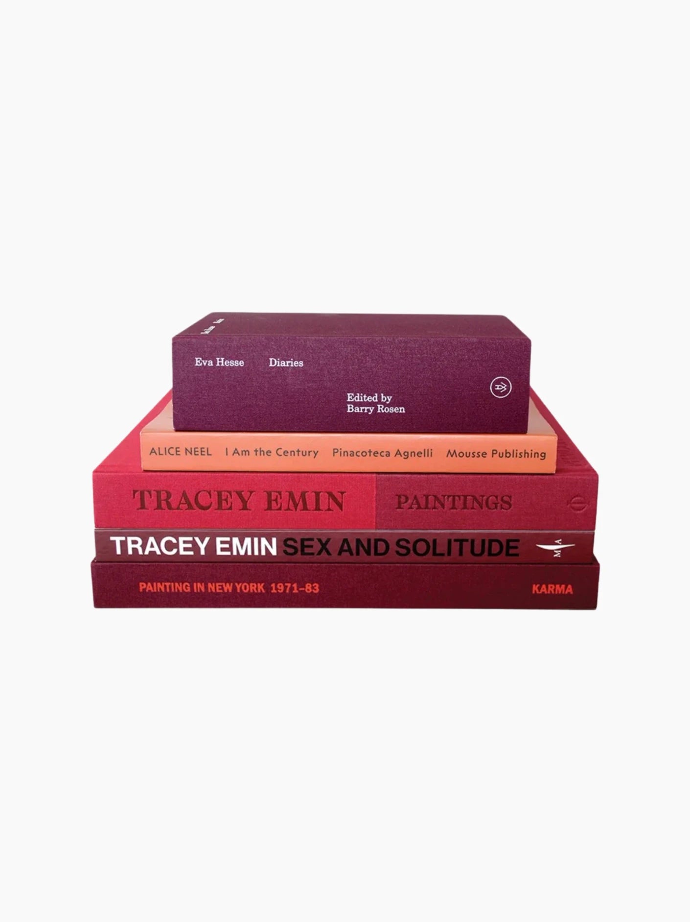 The Rose Coffee Table Book Stack