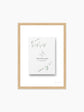 Card at The Pelican Framed Art Print