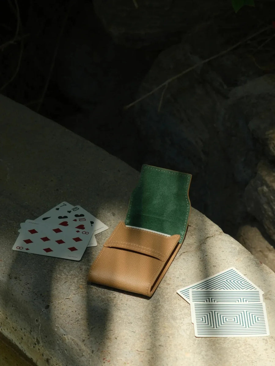Leather Playing Card Set