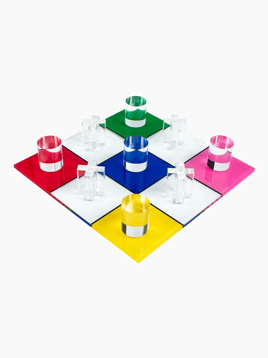 Rainbow Tic Tac Toe