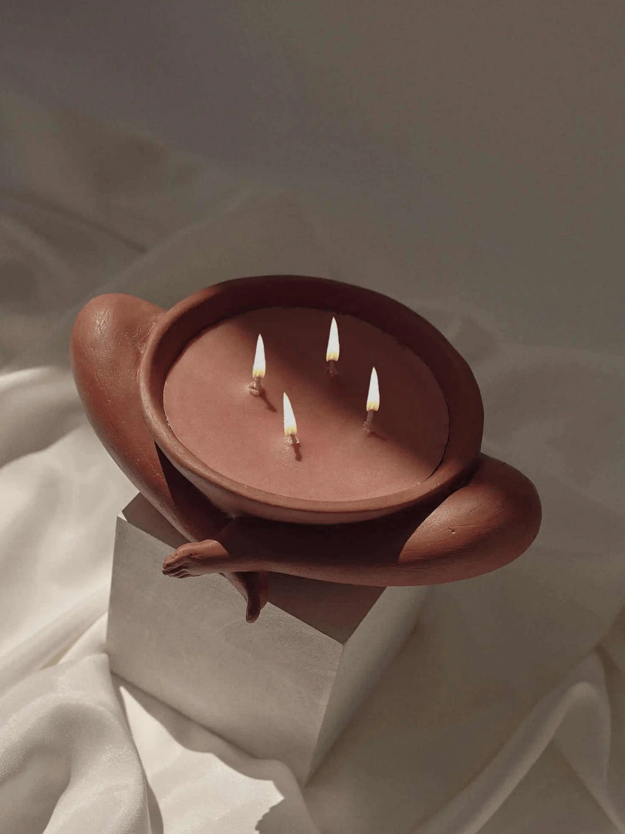 Tobacco Candle Sculpture