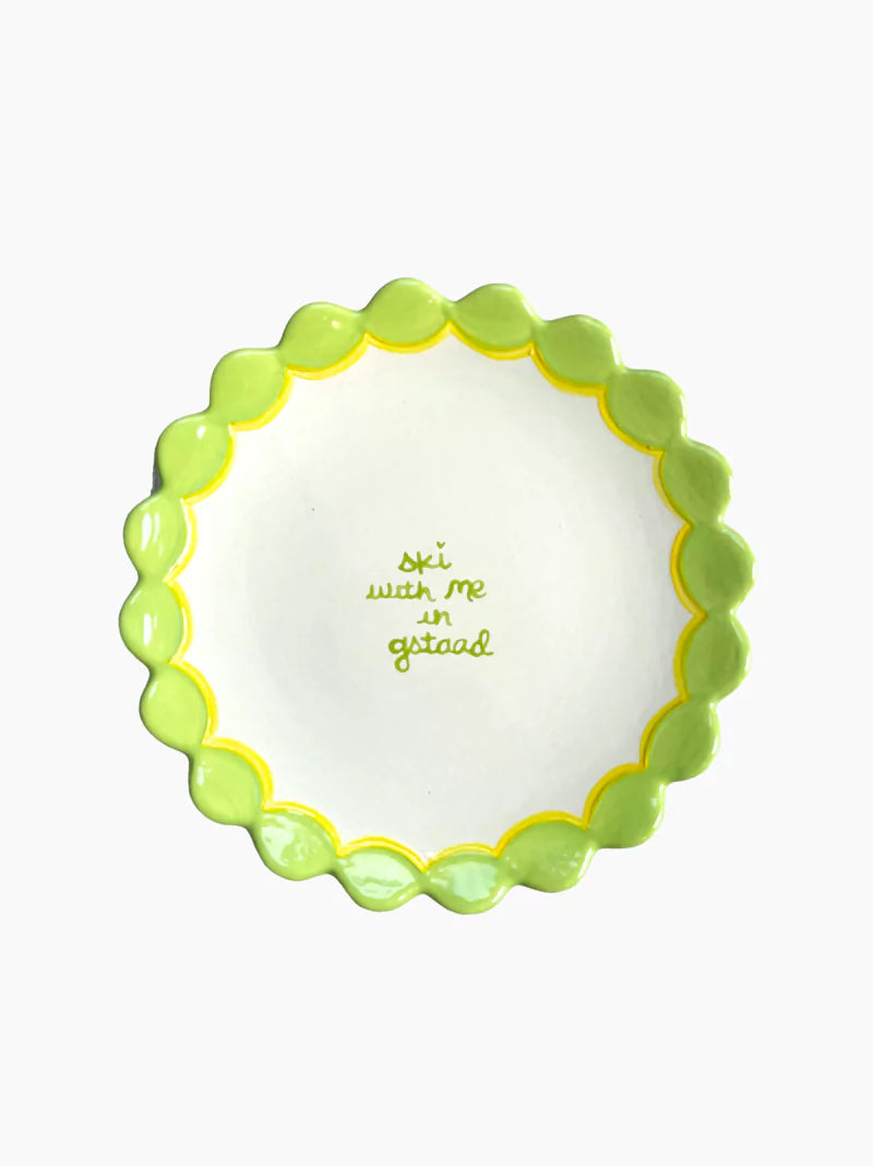 Destination Dessert Plates Set of 4