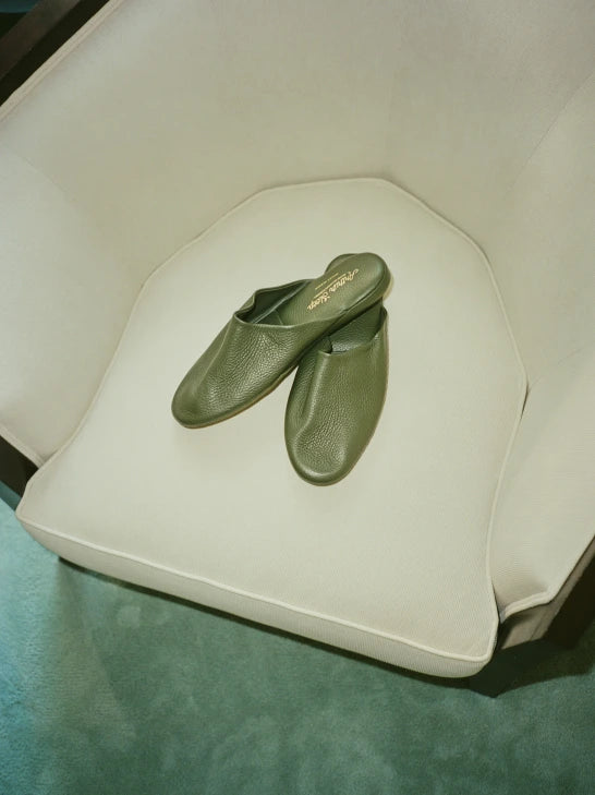 Leather Travel Slippers