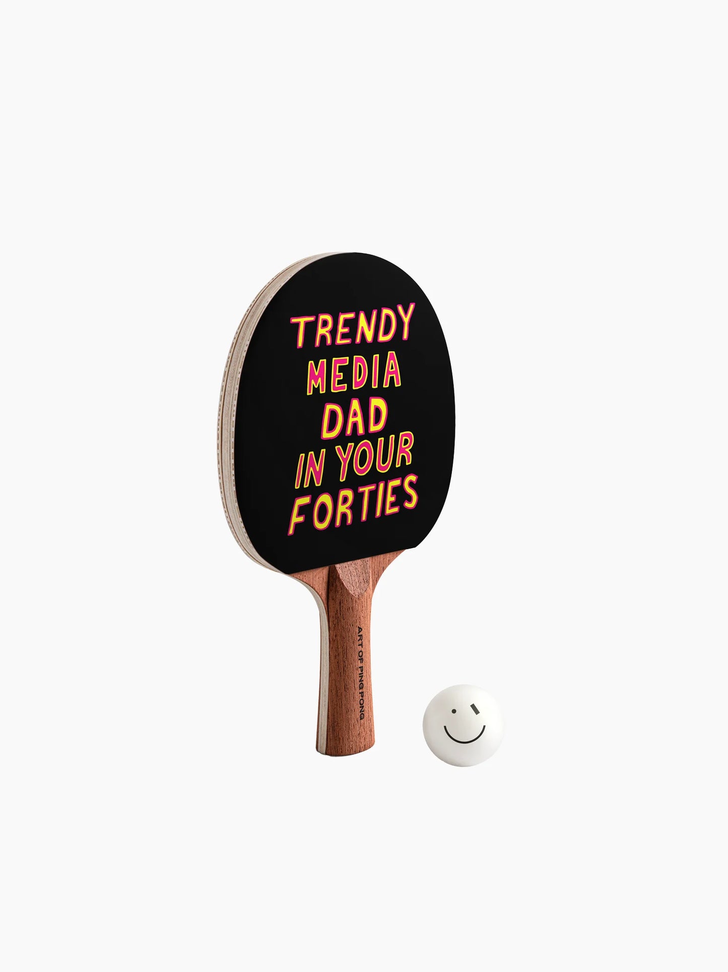 Trendy Mum & Dad Ping Pong Bat Set