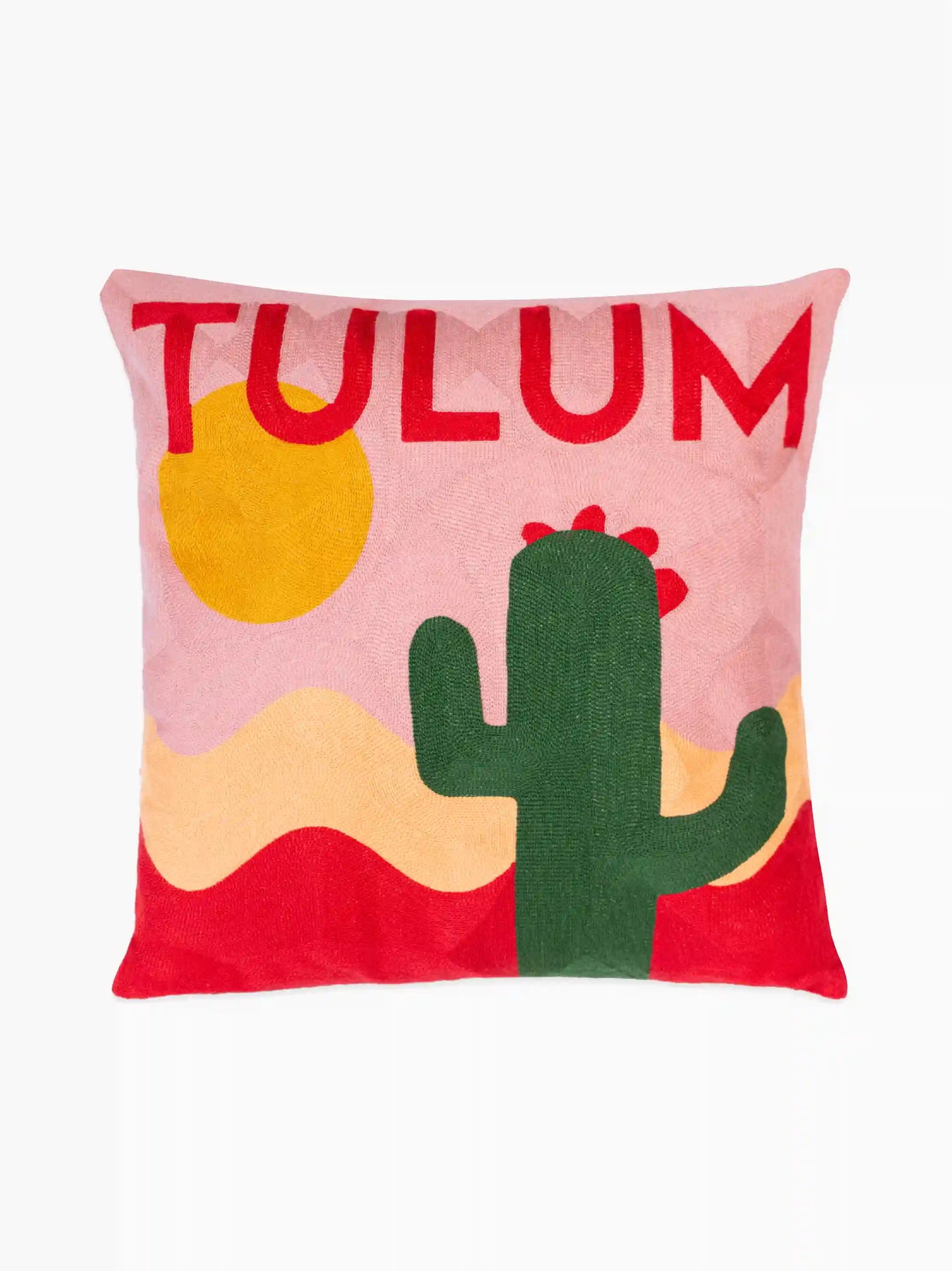 Tulum Needlepoint Cushion