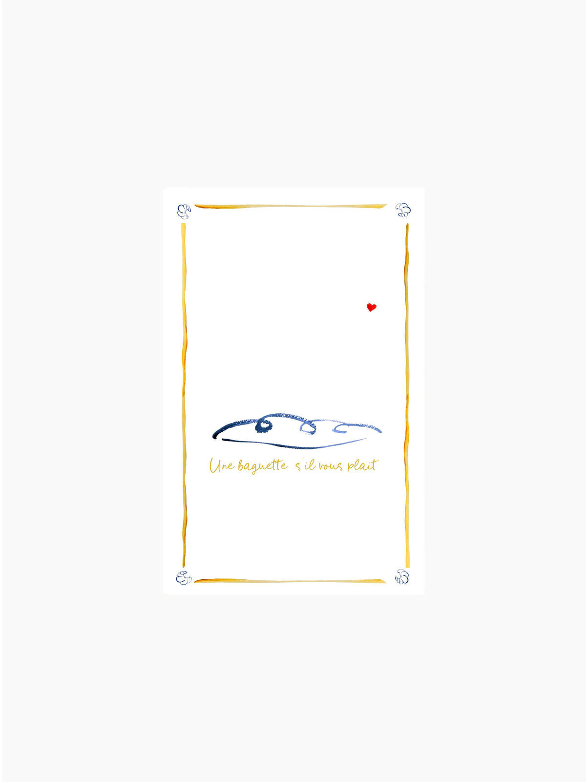 Une Baguette Tea Towel