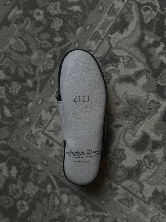 Leather Travel Slippers