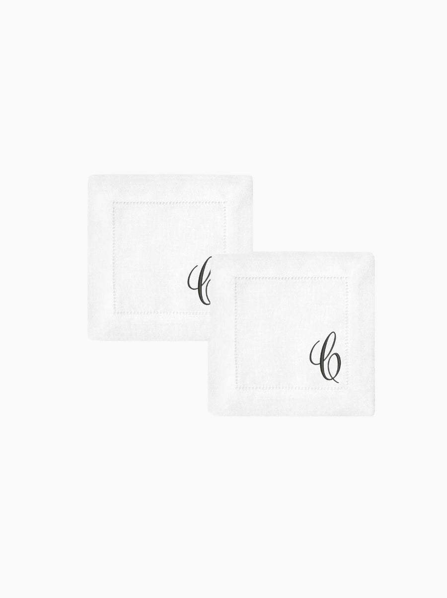 Initial Cocktail Napkin