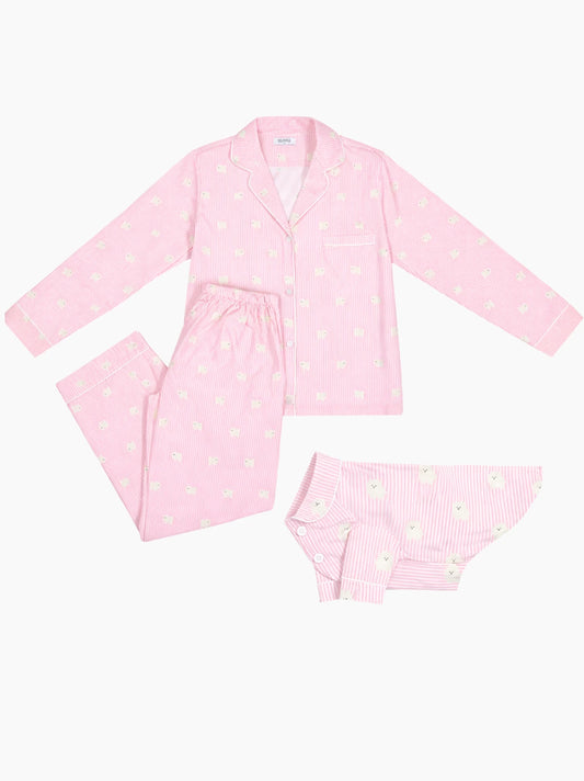 Pomeranian Dog & Owner Matching Pyjamas