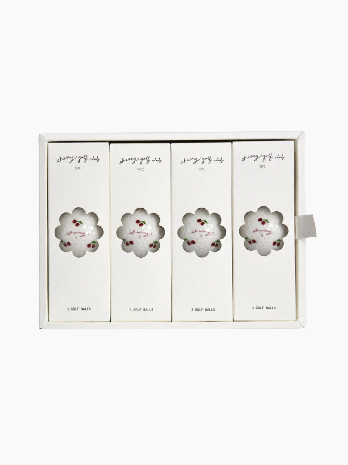 Cherry Motif Golf Ball Set