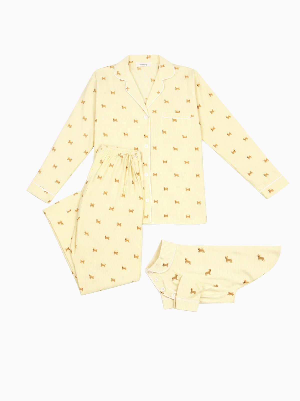 Frenchie Dog & Owner Matching Pyjamas