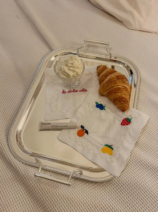 La Dolce Vita Cocktail Napkin Set of 2