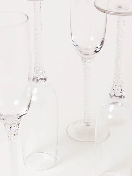 Clear Flutes Set of 4