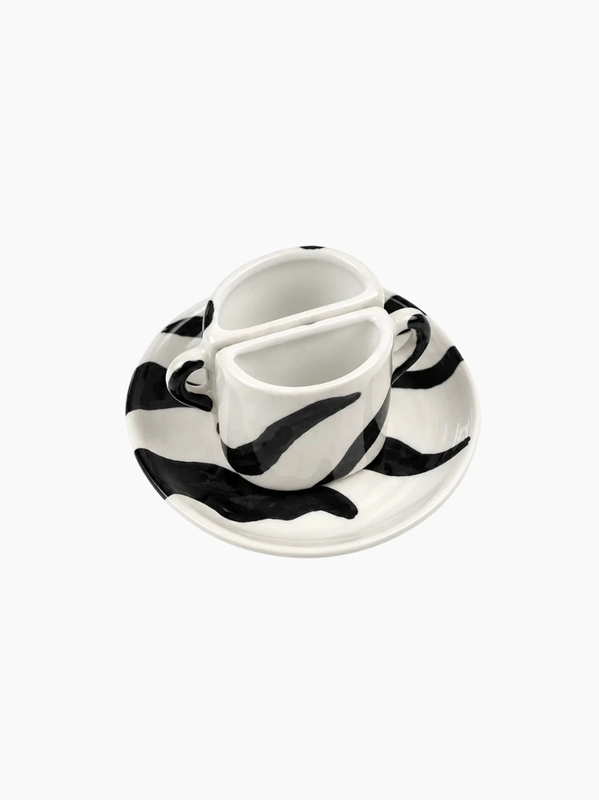 Zebra Print Cup Set