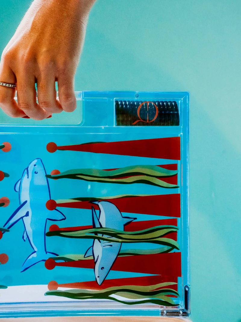 Sharks Portable Backgammon