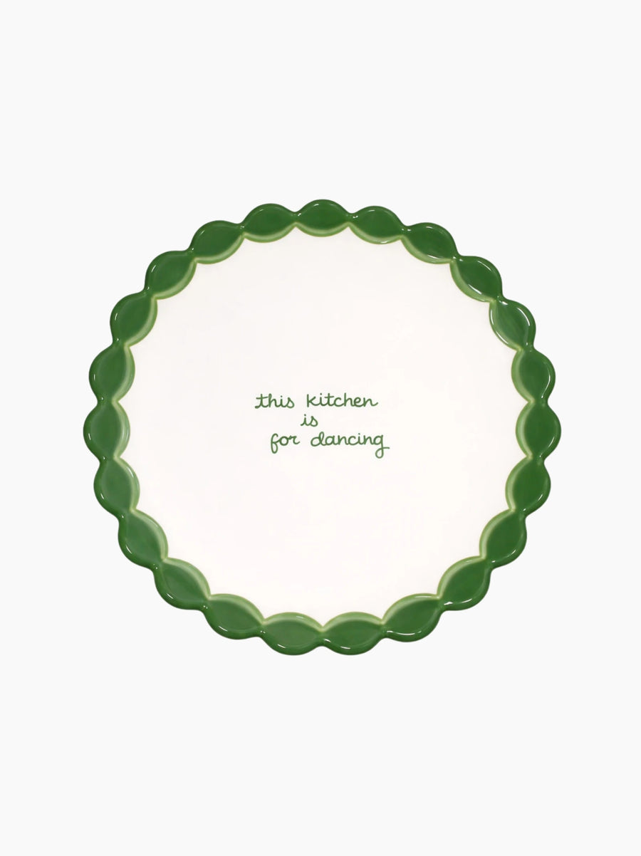 This Kitchen Is For Dancing Dessert Plates Set of 2