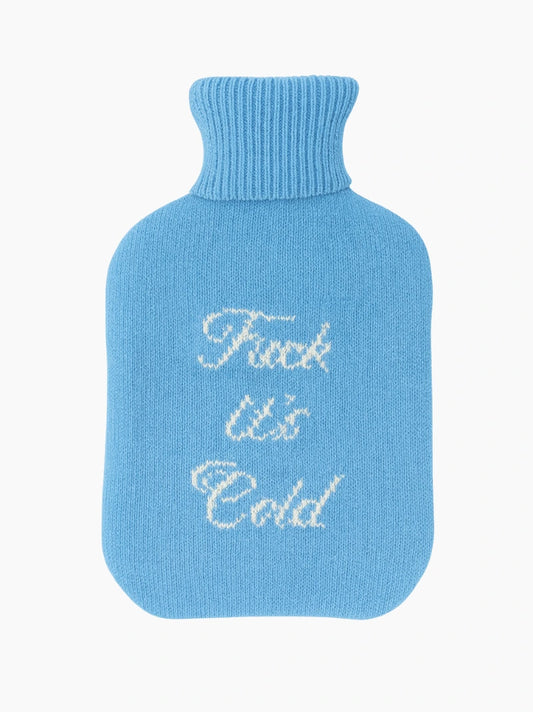 F*ck It's Cold Hot Water Bottle