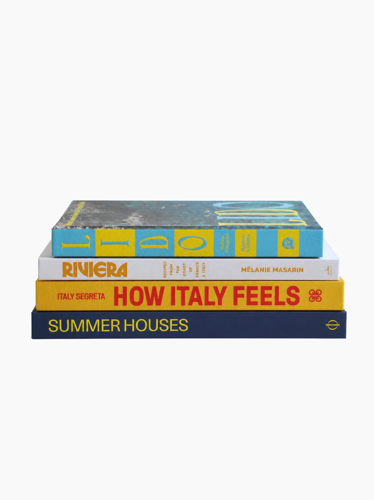 The Summer Coffee Table Book Stack