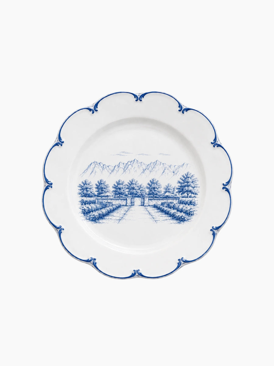 Smerlato Scalloped Plate Set of 12