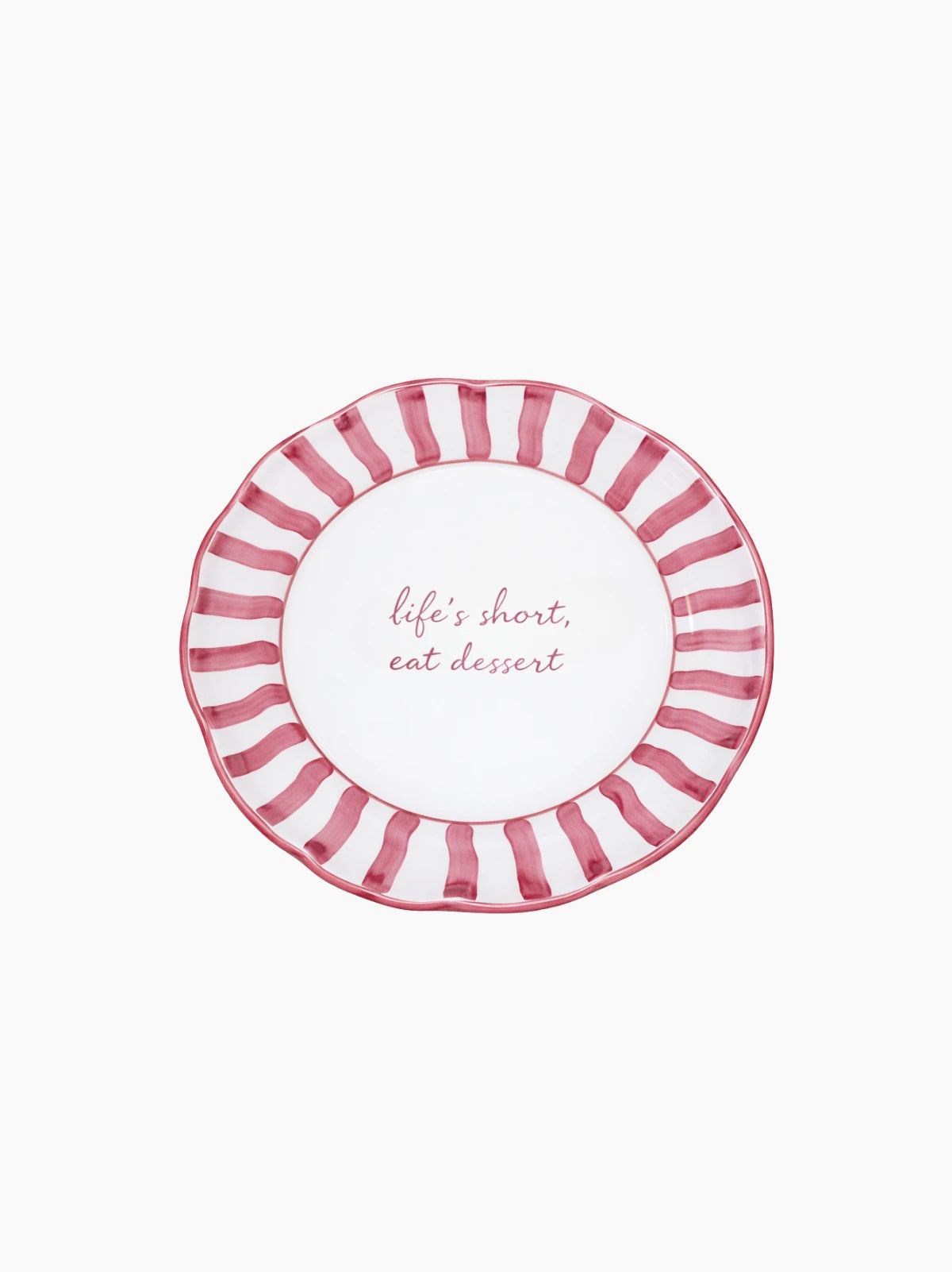 Personalised Dessert Plates Set of 6