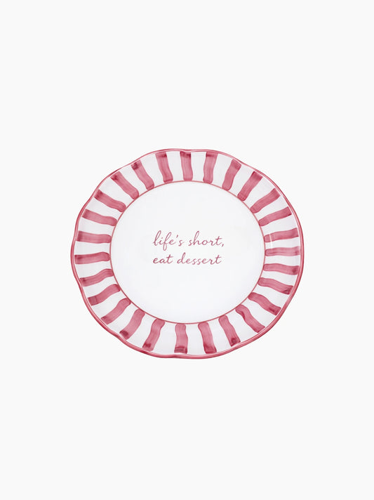 Personalised Dessert Plates Set of 6
