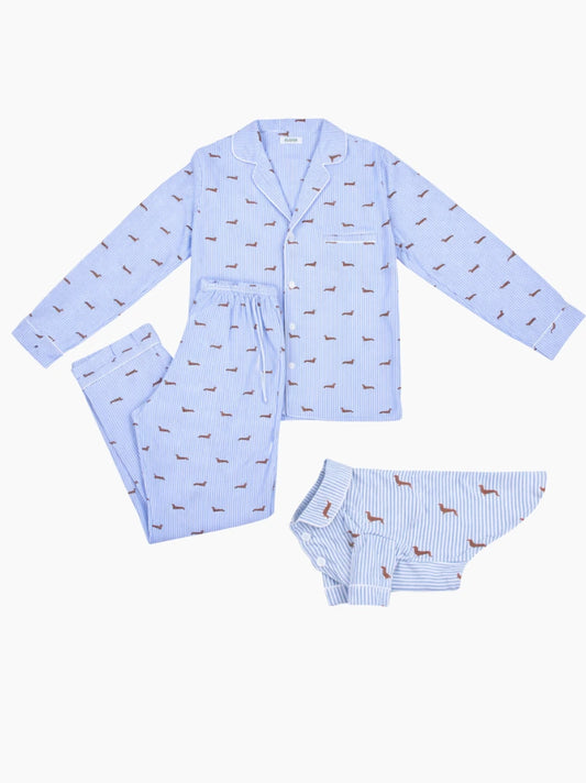 Dachshund Dog & Owner Matching Pyjamas