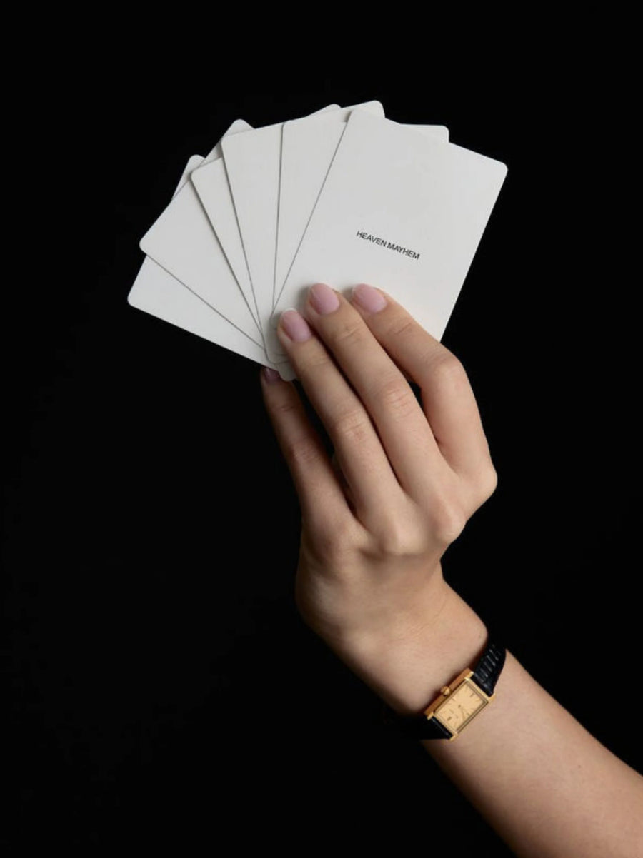 Vegan Leather Playing Card Set