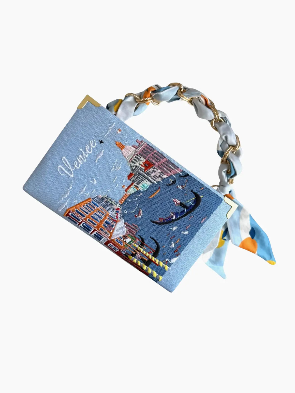 Venice Embroidered Clutch
