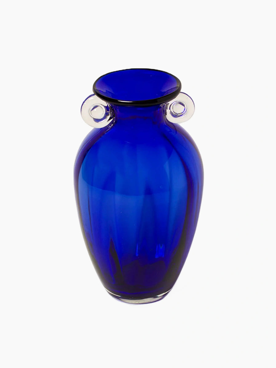 Blue Vase With Ears