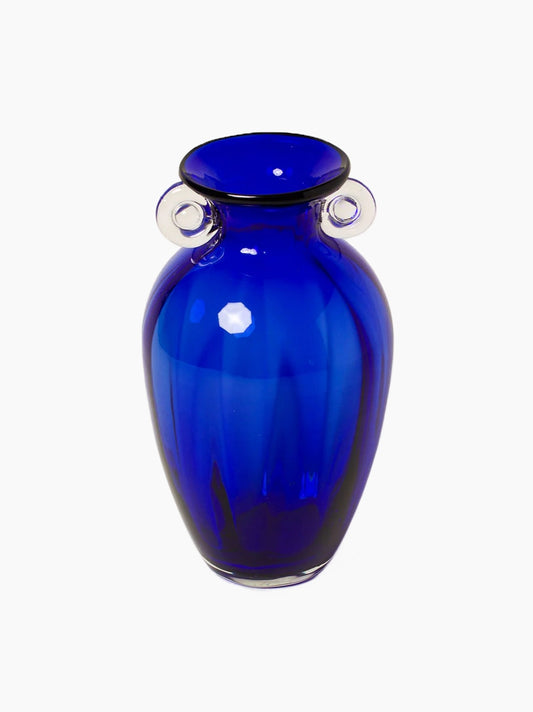 Blue Vase With Ears