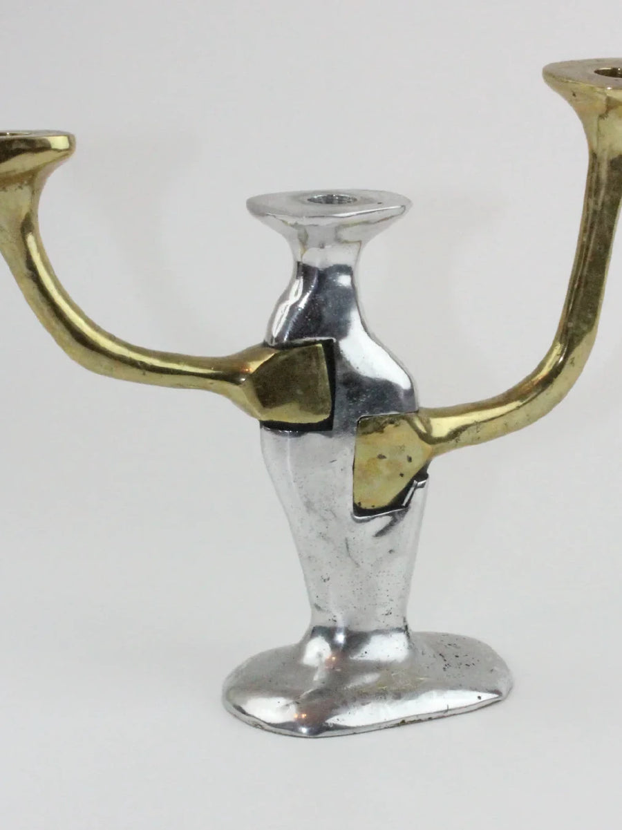 Brutalist Candleholder