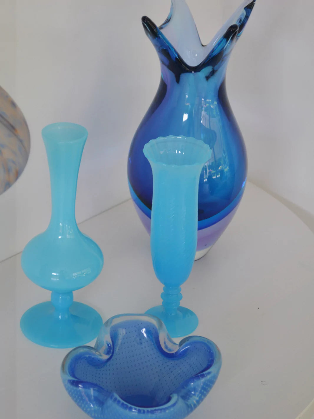 Blue Vases Set of 2