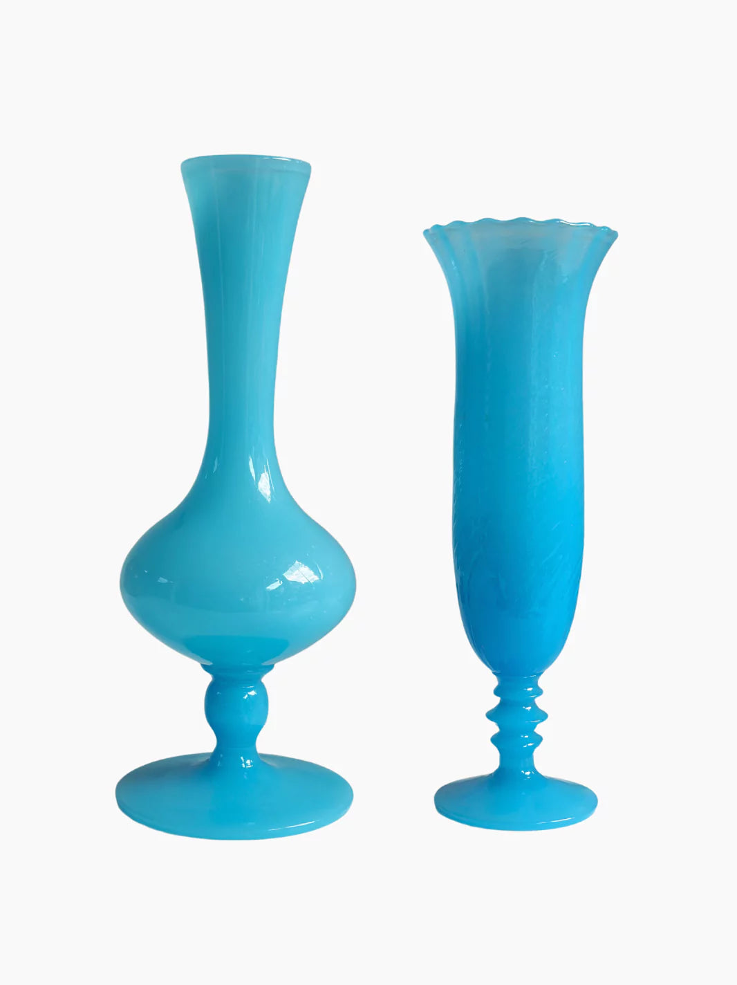 Blue Vases Set of 2