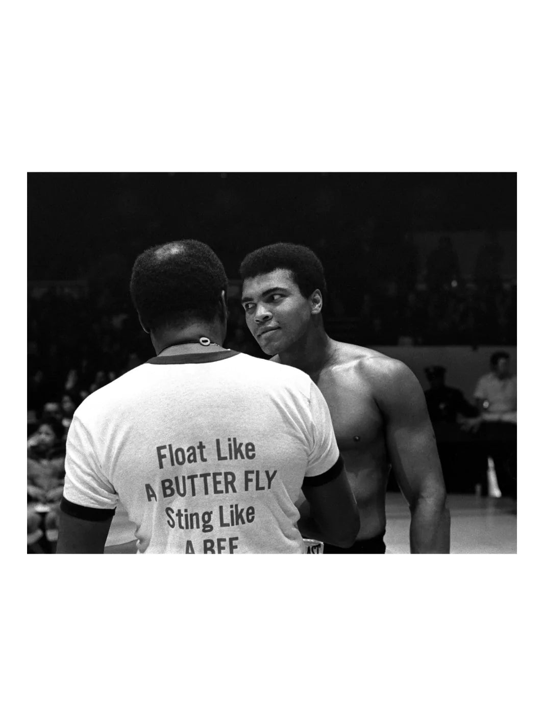 Float Like A Butterfly Muhammed Ali Art Print