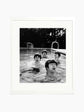 The Beatles Taking A Dip Art Print